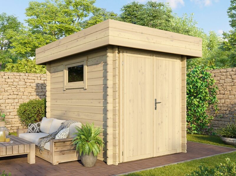 Abri Jardin Bois- 4.7 m2 – Finition Premium – Prix usine – DESTOCKAGE